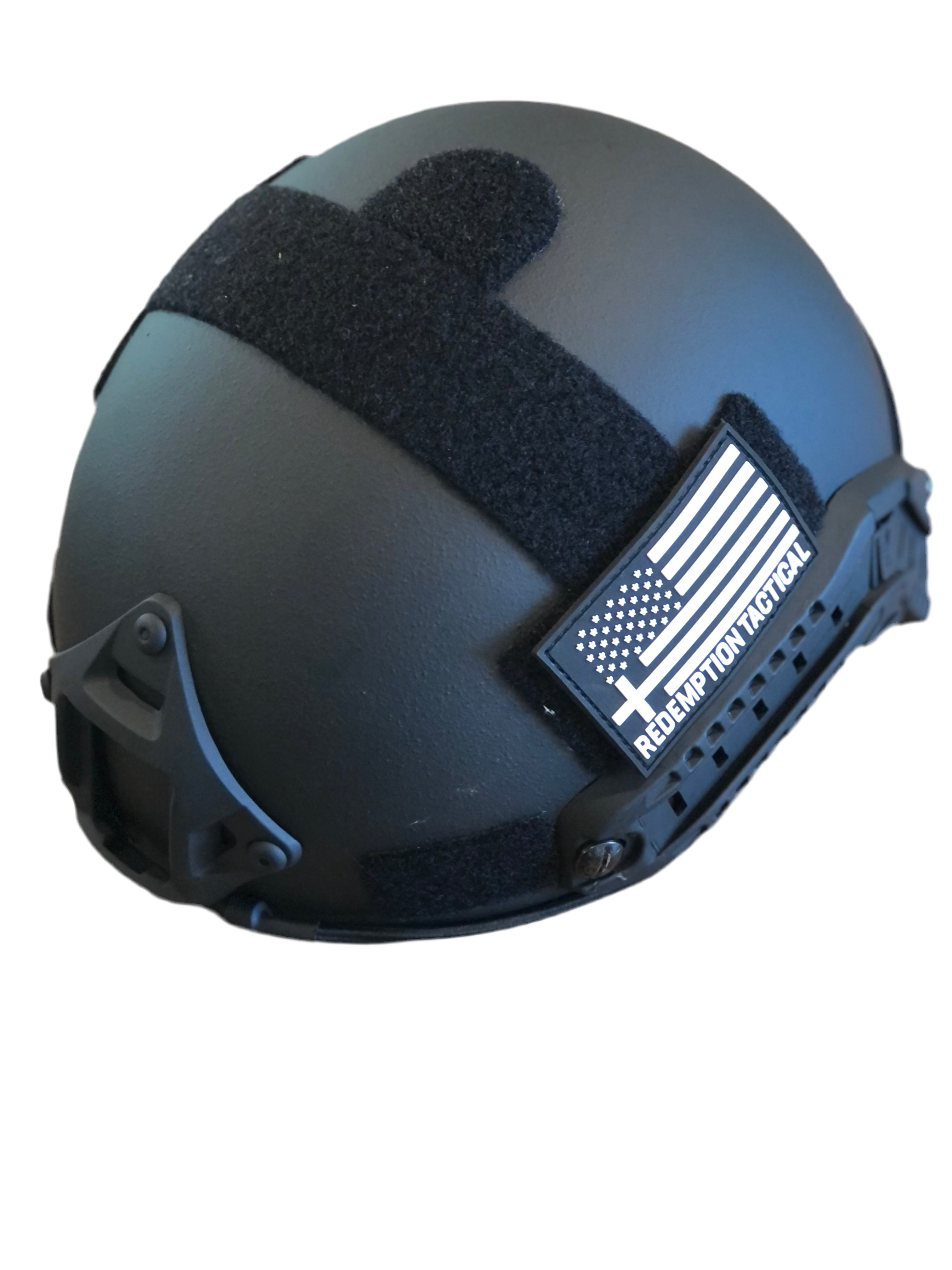 Ballistic Helmet RT2 High Cut Helmet: Tested to LEVEL IIIA (Included Arc Rails, Padding, Straps)
