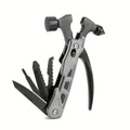TrailMaster: Compact Multitool & Tactical Hammer