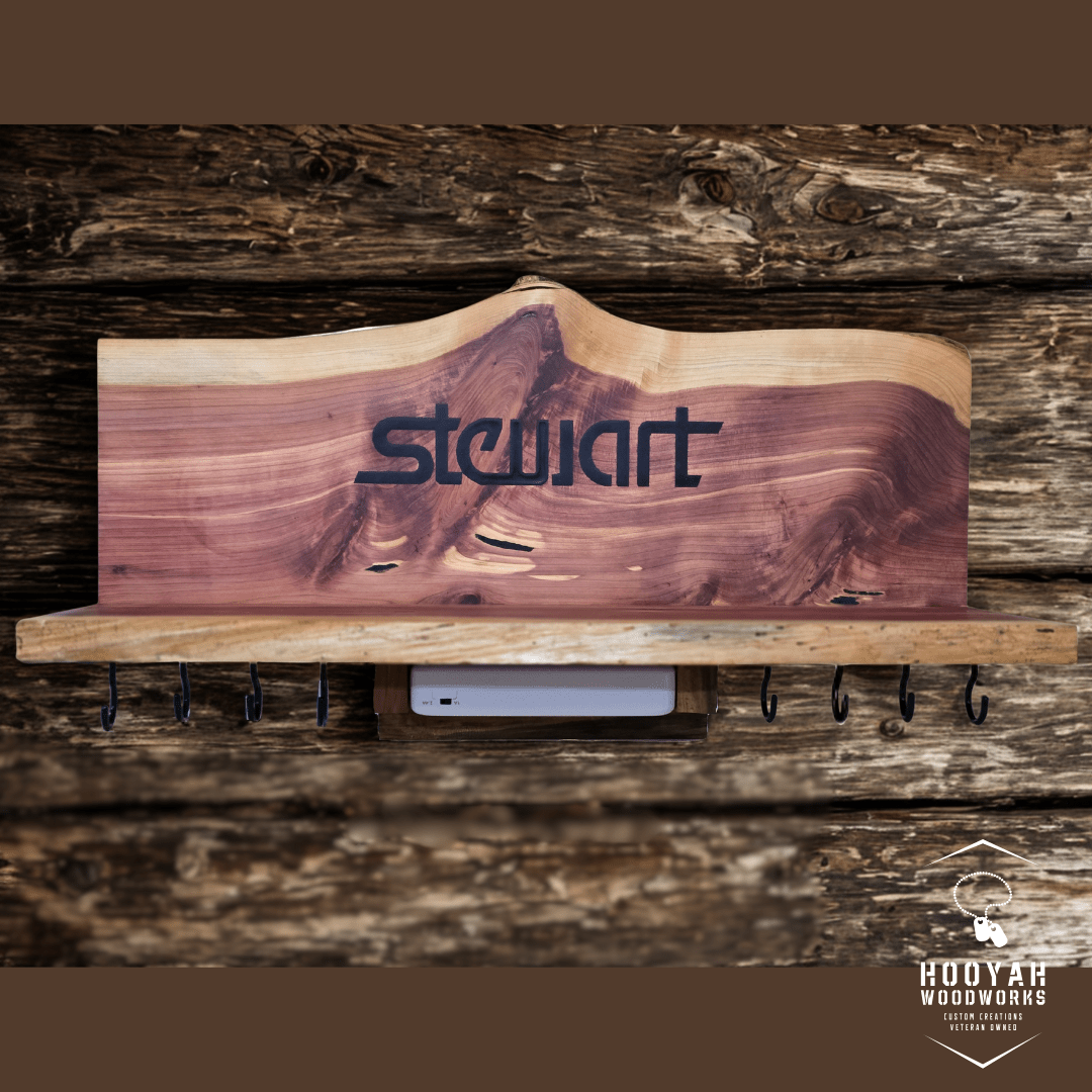 Engraved GPS Dog Collar Charging Station - Personalized